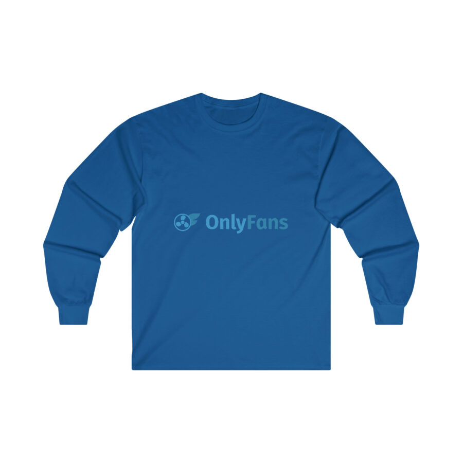 Ultra Cotton Long Sleeve: Only Fans Logo - Image 12