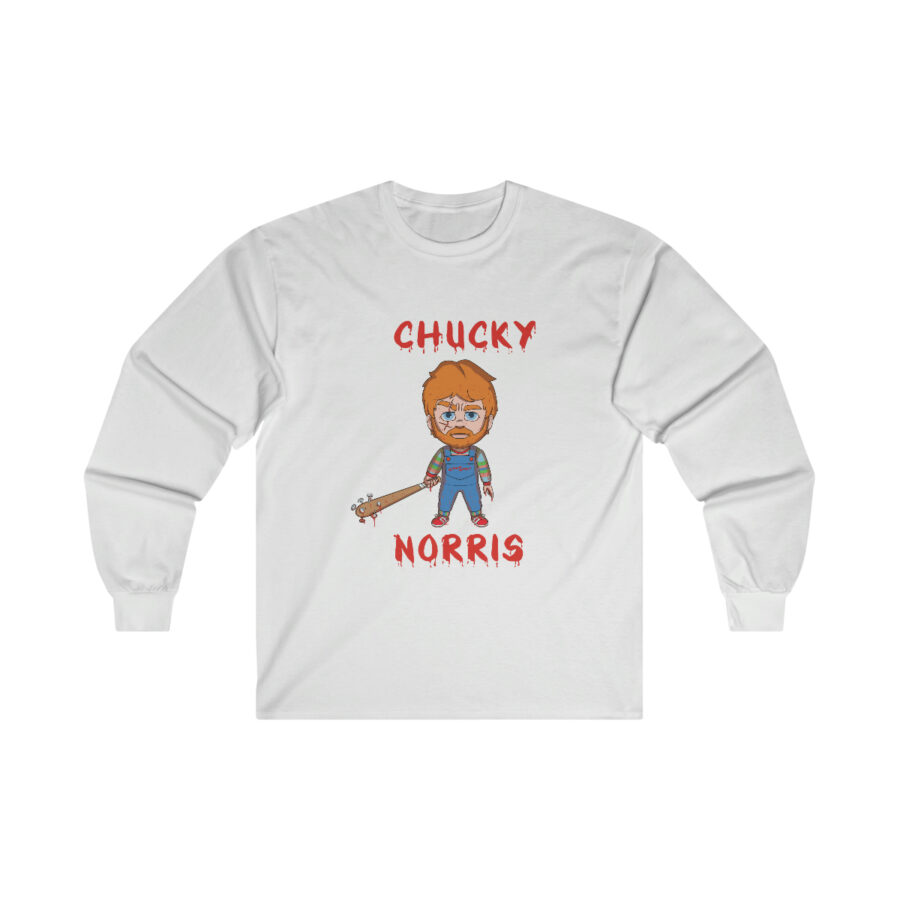 Chucky Norris-Inspired Ultra Cotton Long Sleeve Tee