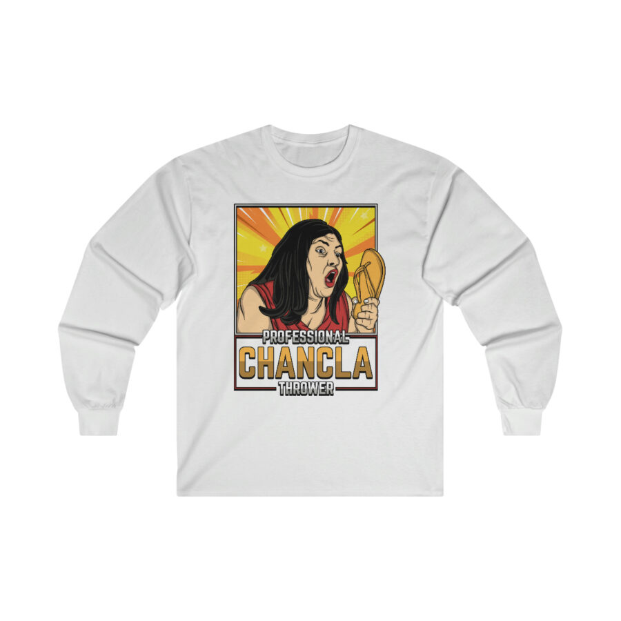 Professional Chancla Thrower Ultra Cotton Long Sleeve Tee - Image 2