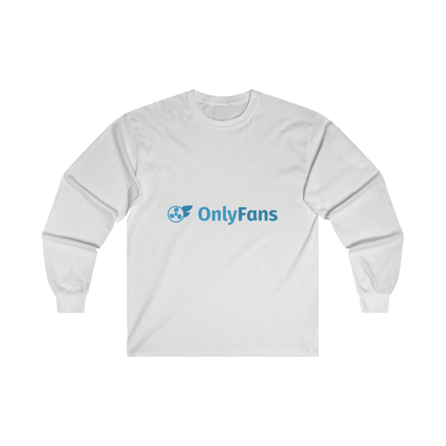 Ultra Cotton Long Sleeve: Only Fans Logo