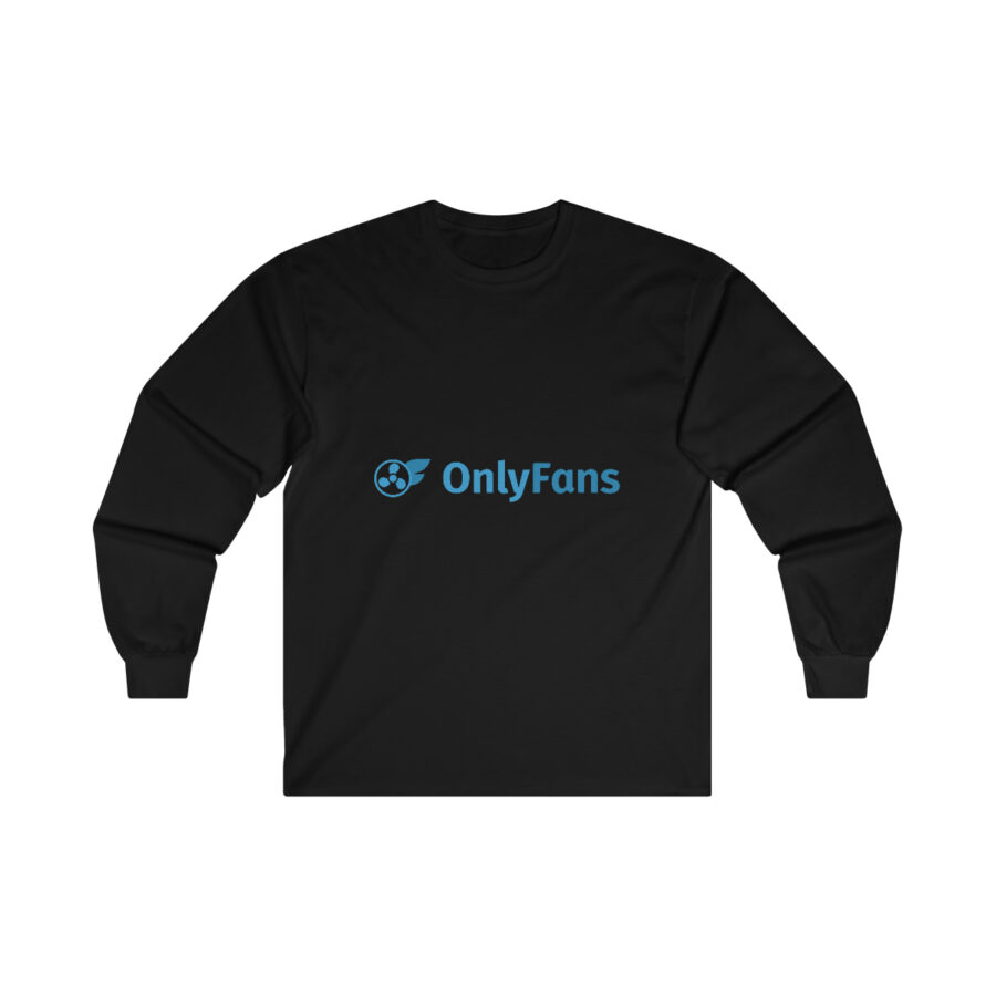Ultra Cotton Long Sleeve: Only Fans Logo - Image 3