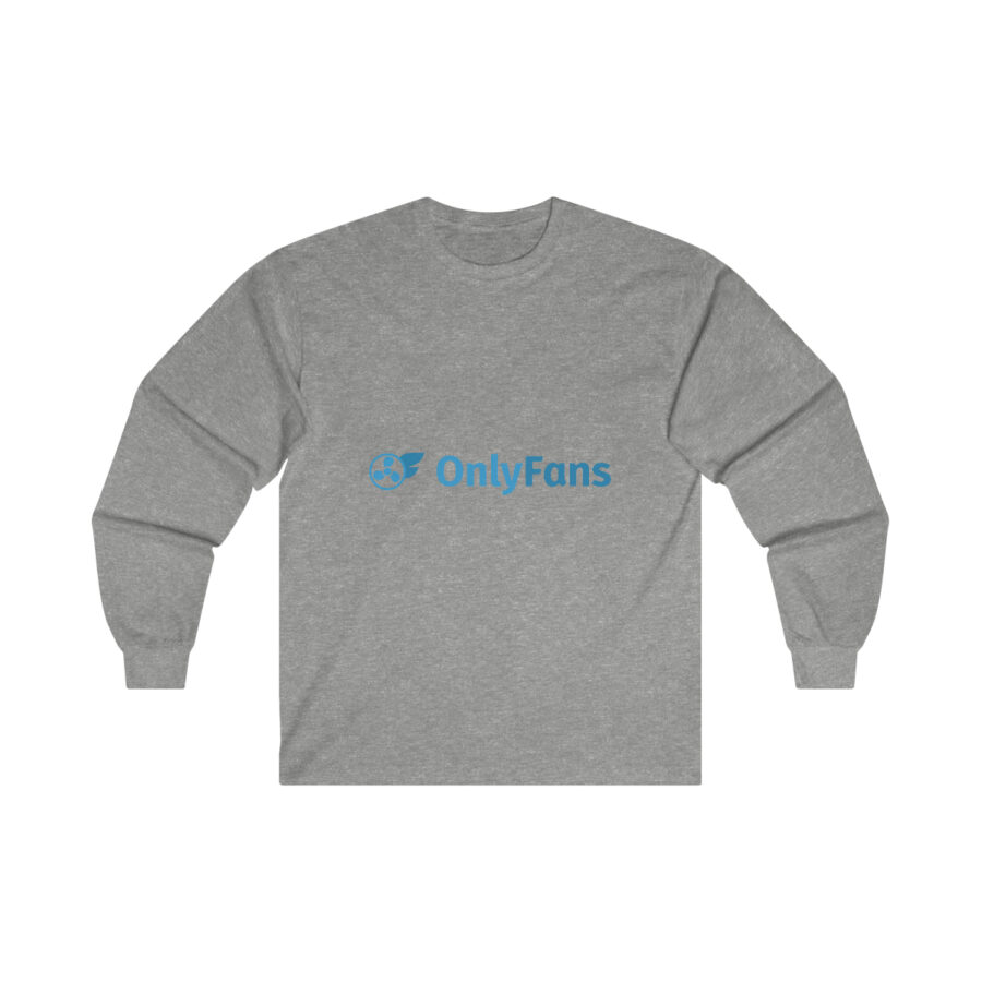 Ultra Cotton Long Sleeve: Only Fans Logo - Image 4