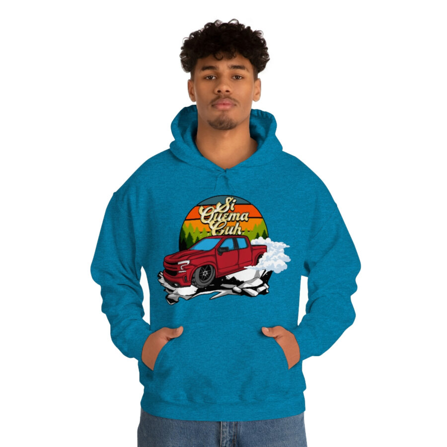 Unisex Sweatshirt "Si Quema Cuh Truck" Heavy Blend™ Hooded - Image 67