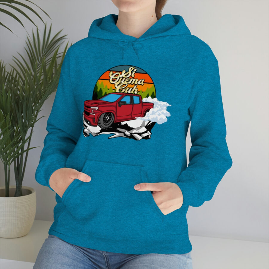 Unisex Sweatshirt "Si Quema Cuh Truck" Heavy Blend™ Hooded - Image 70