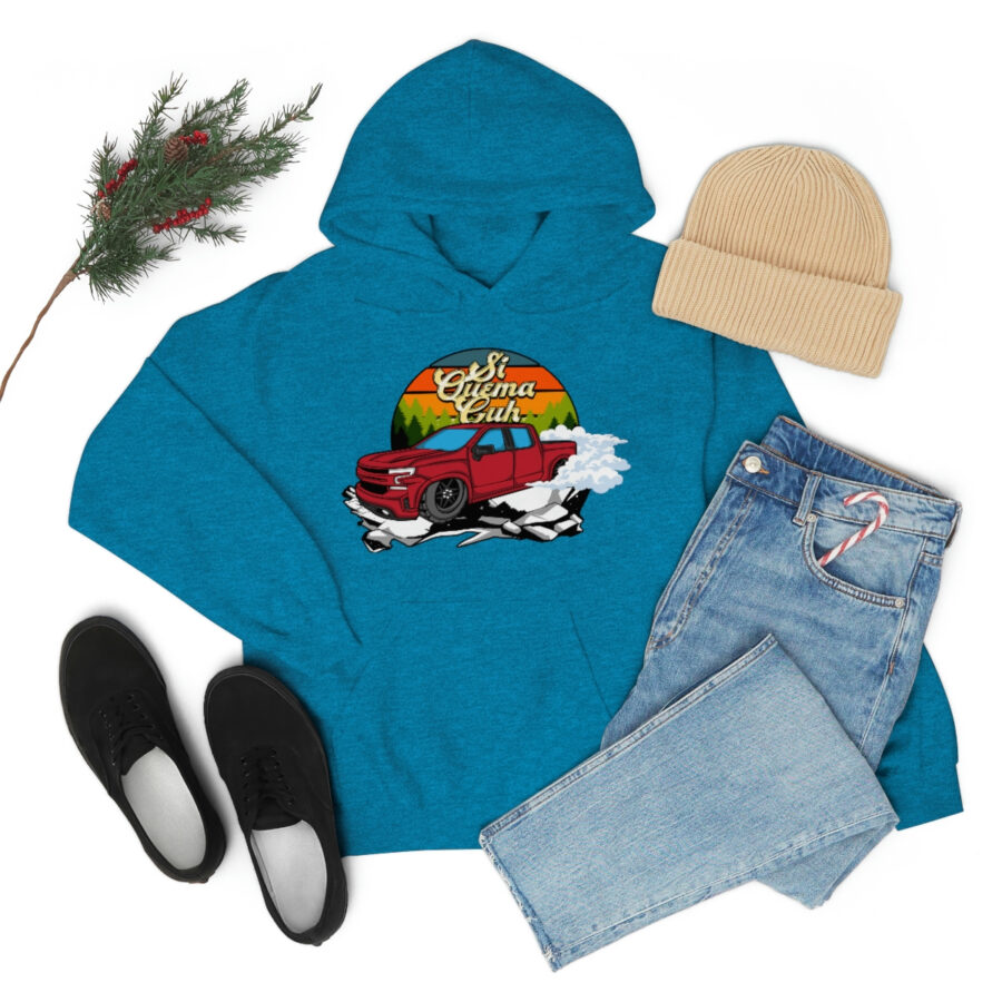 Unisex Sweatshirt "Si Quema Cuh Truck" Heavy Blend™ Hooded - Image 71