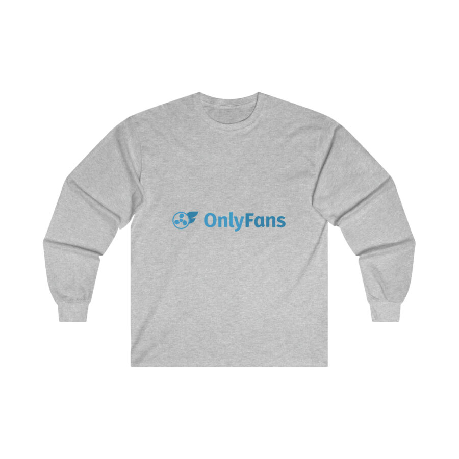 Ultra Cotton Long Sleeve: Only Fans Logo - Image 2