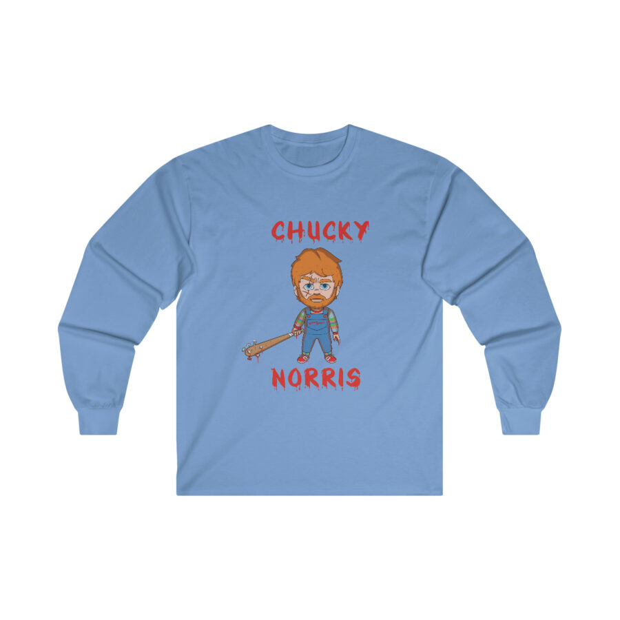 Chucky Norris-Inspired Ultra Cotton Long Sleeve Tee - Image 11