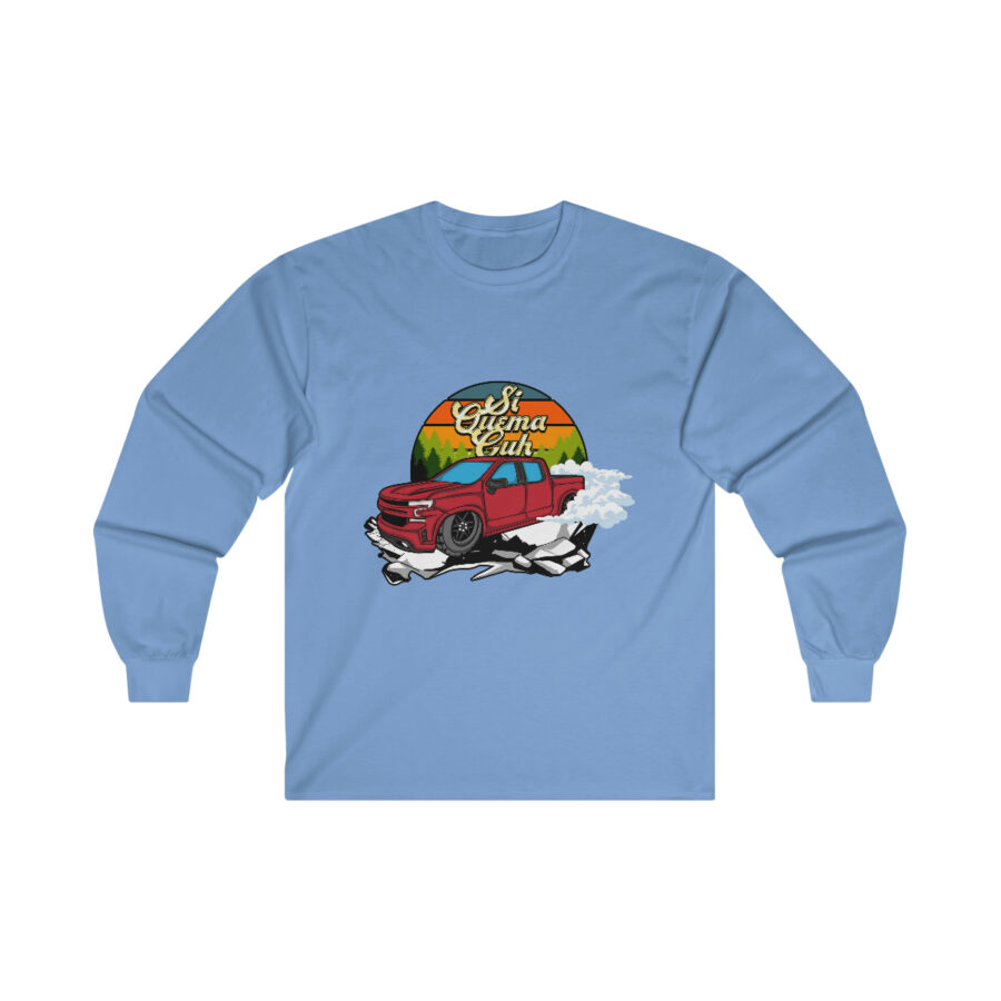 Si Quema Cuh Truck Ultra Cotton Long Sleeve Tee - Image 12