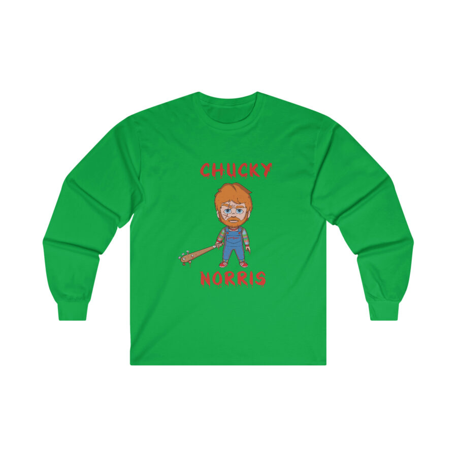 Chucky Norris-Inspired Ultra Cotton Long Sleeve Tee - Image 9