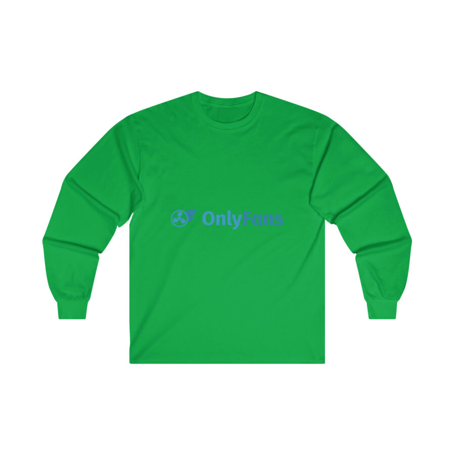 Ultra Cotton Long Sleeve: Only Fans Logo - Image 9