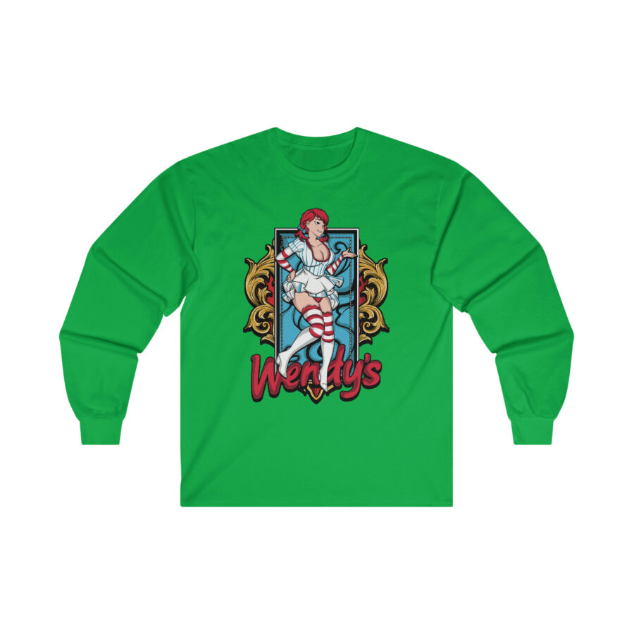 Wendys Ultra Cotton Long Sleeve Tee - Image 10