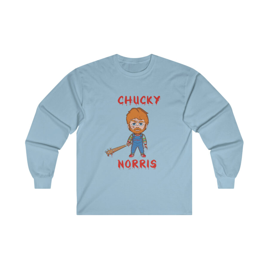 Chucky Norris-Inspired Ultra Cotton Long Sleeve Tee - Image 10
