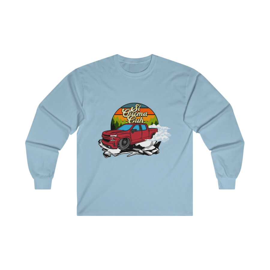 Si Quema Cuh Truck Ultra Cotton Long Sleeve Tee - Image 11