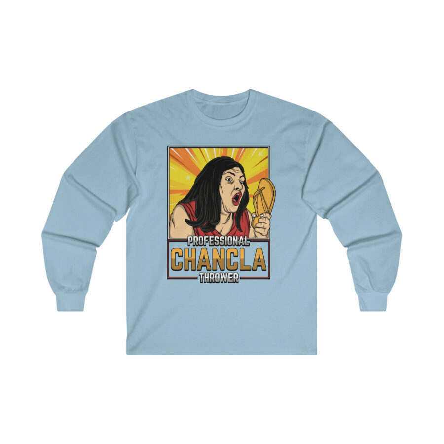 Professional Chancla Thrower Ultra Cotton Long Sleeve Tee - Image 10