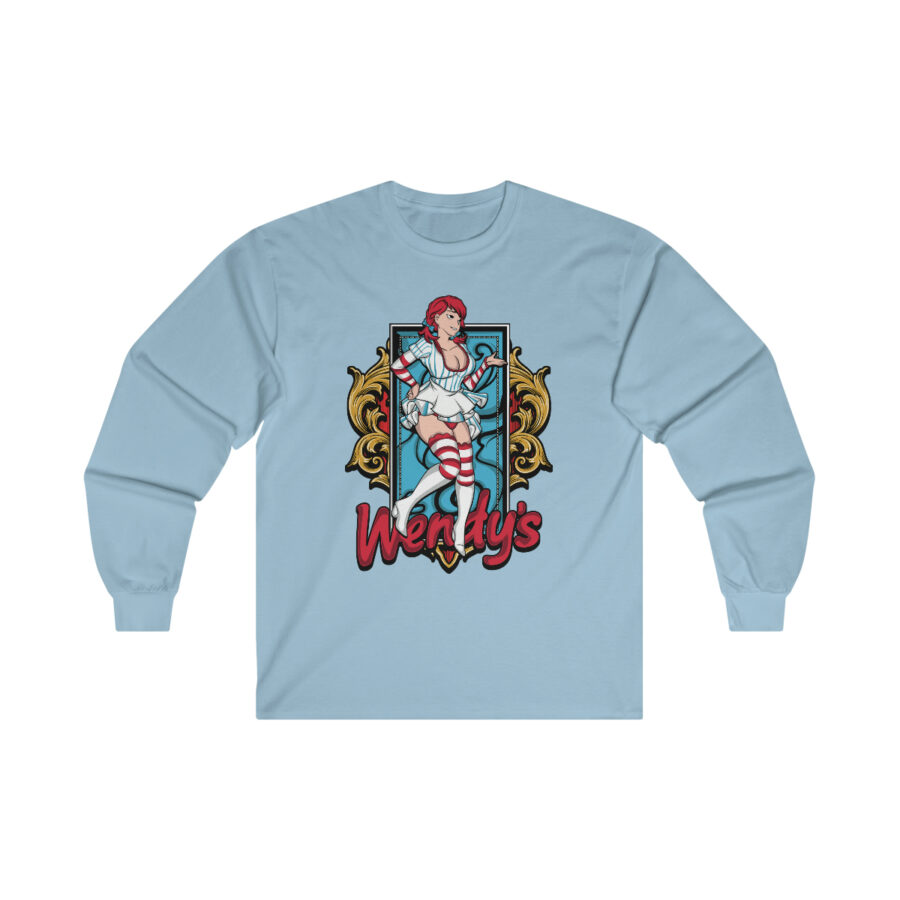 Wendys Ultra Cotton Long Sleeve Tee - Image 11