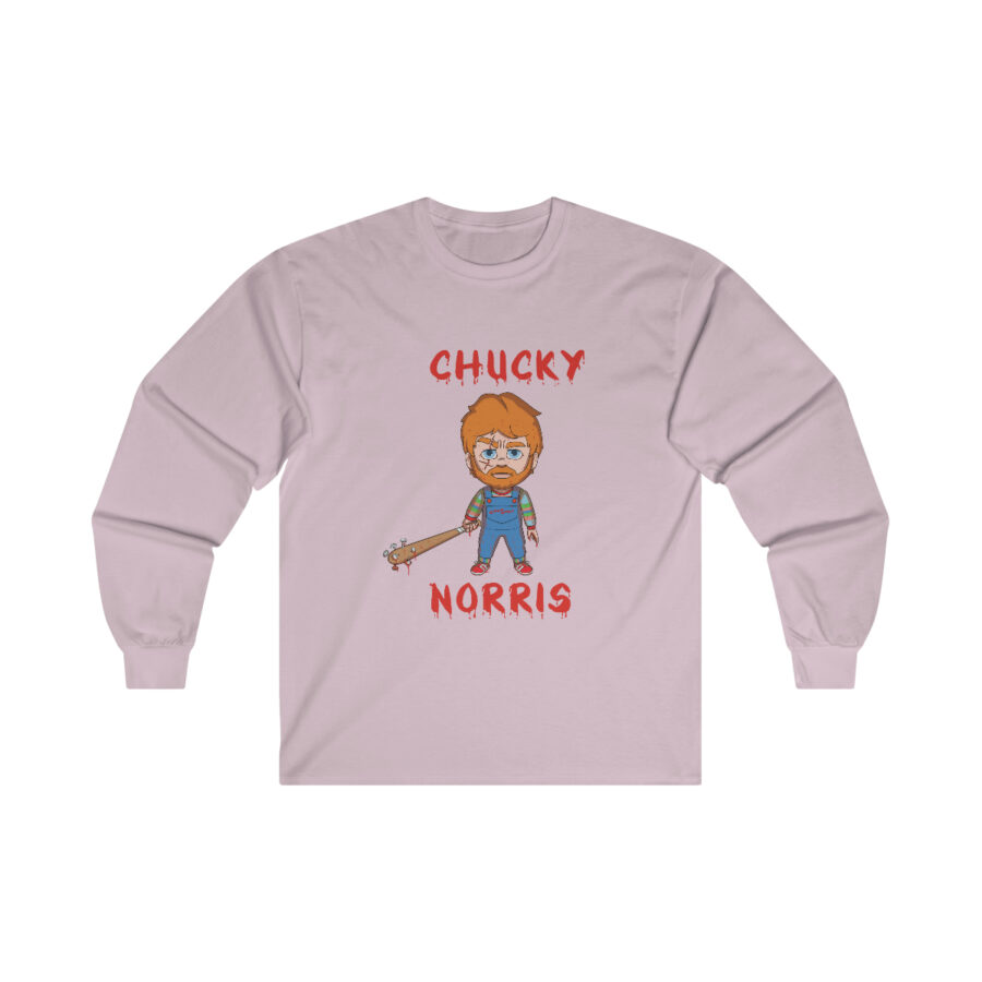 Chucky Norris-Inspired Ultra Cotton Long Sleeve Tee - Image 15
