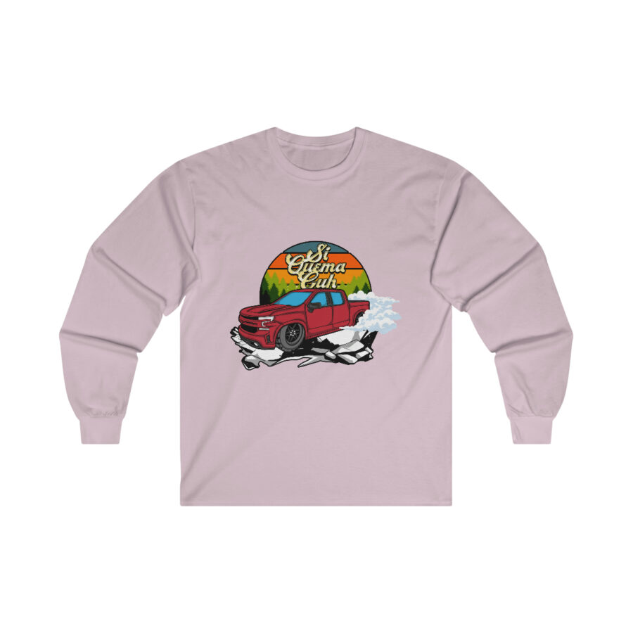 Si Quema Cuh Truck Ultra Cotton Long Sleeve Tee - Image 16