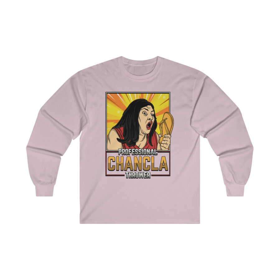 Professional Chancla Thrower Ultra Cotton Long Sleeve Tee - Image 15