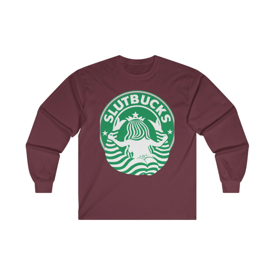 Starbucks Inspired Ultra Cotton Long Sleeve Tee - Image 7