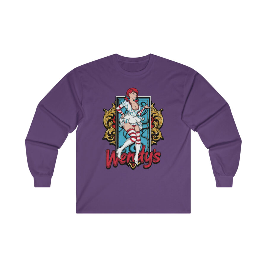 Wendys Ultra Cotton Long Sleeve Tee - Image 14