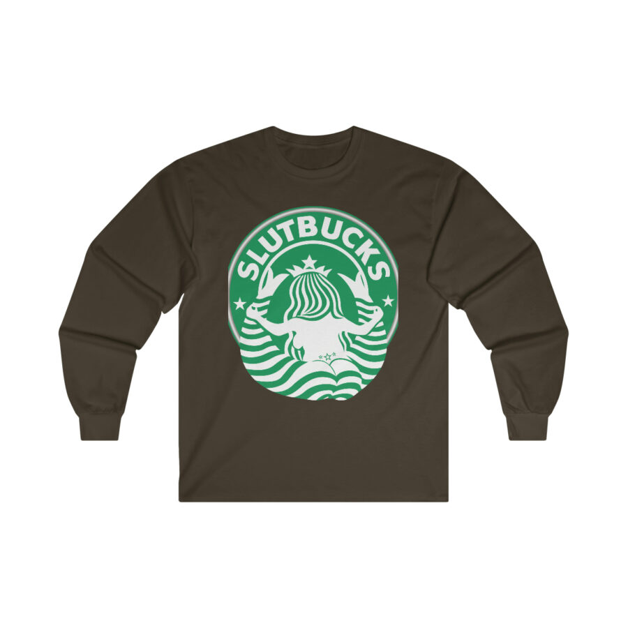Starbucks Inspired Ultra Cotton Long Sleeve Tee - Image 8