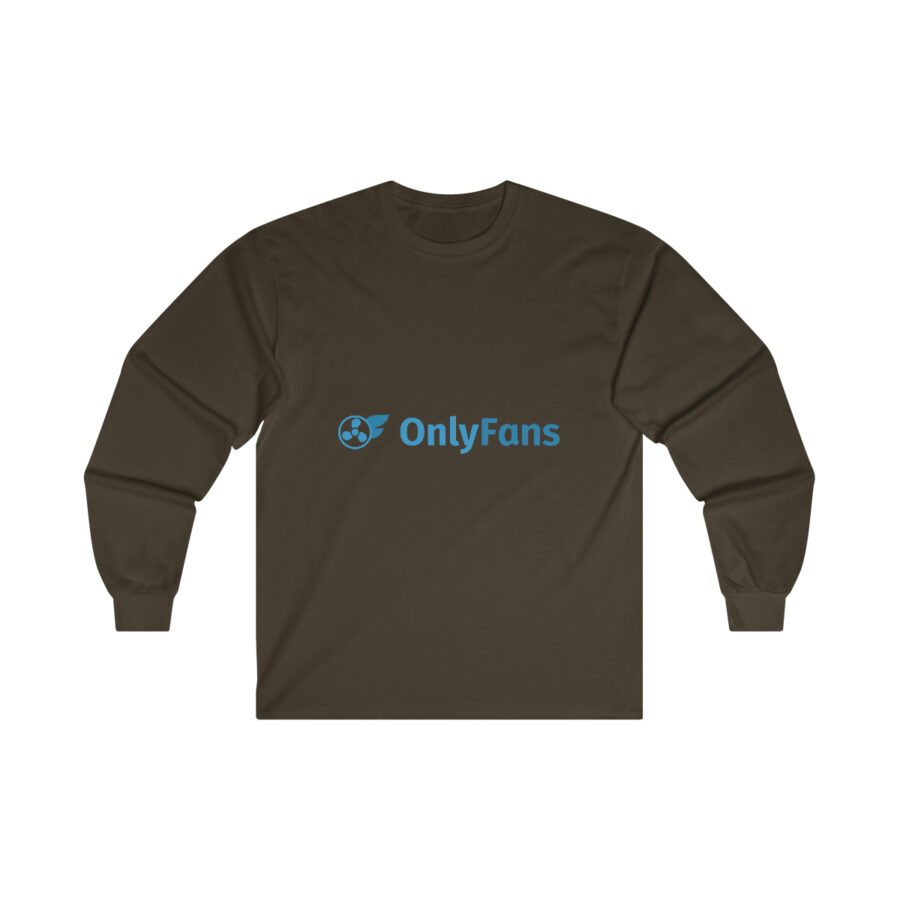 Ultra Cotton Long Sleeve: Only Fans Logo - Image 7