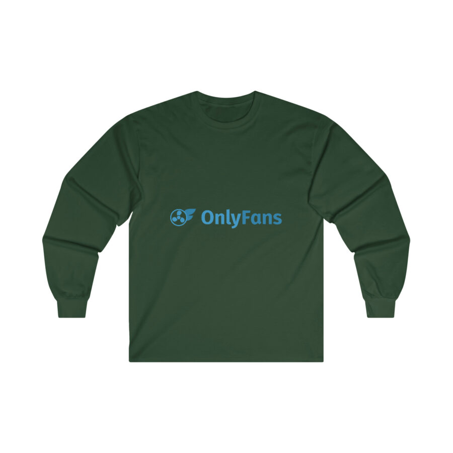 Ultra Cotton Long Sleeve: Only Fans Logo - Image 8