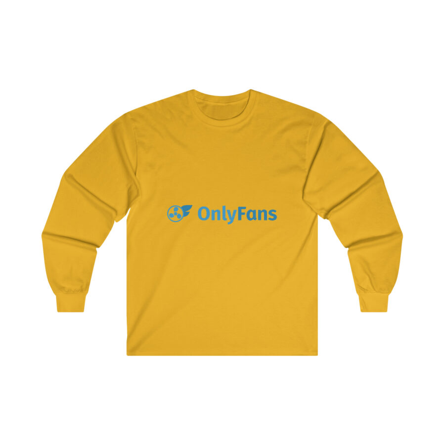 Ultra Cotton Long Sleeve: Only Fans Logo - Image 5
