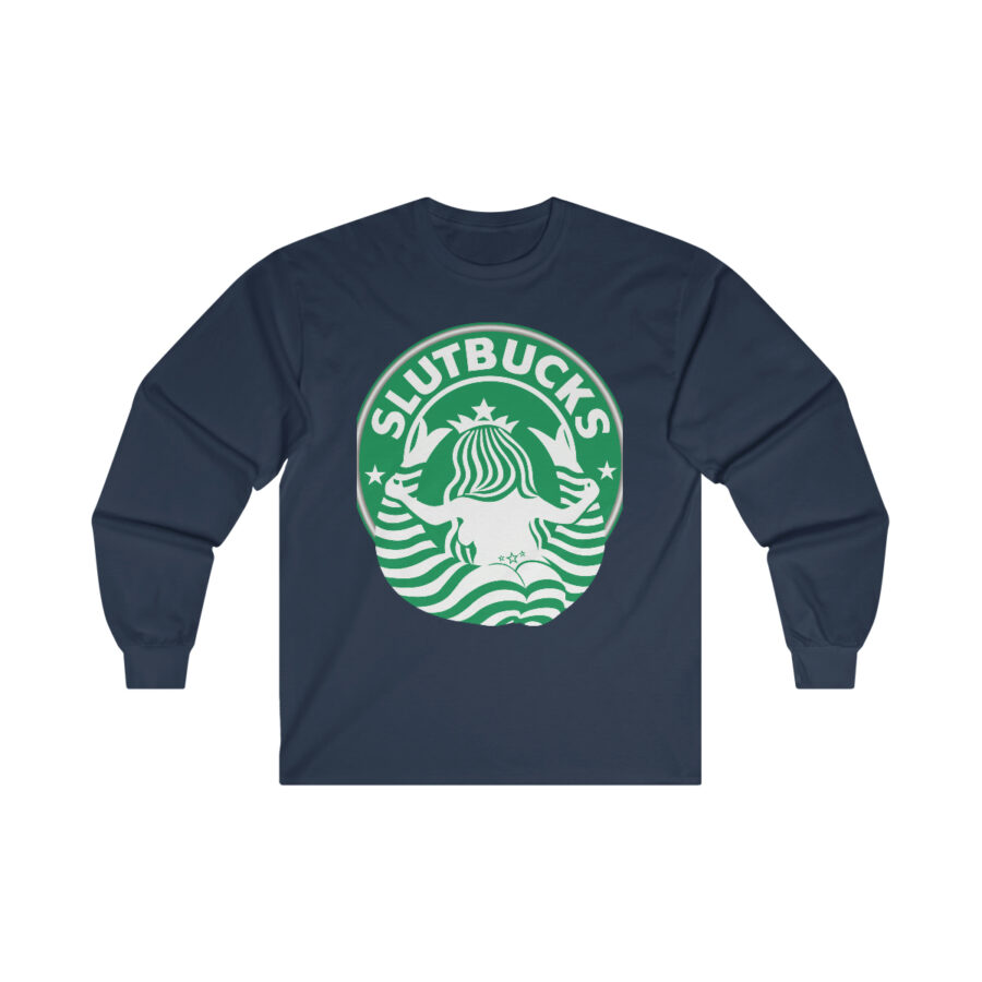 Starbucks Inspired Ultra Cotton Long Sleeve Tee - Image 14