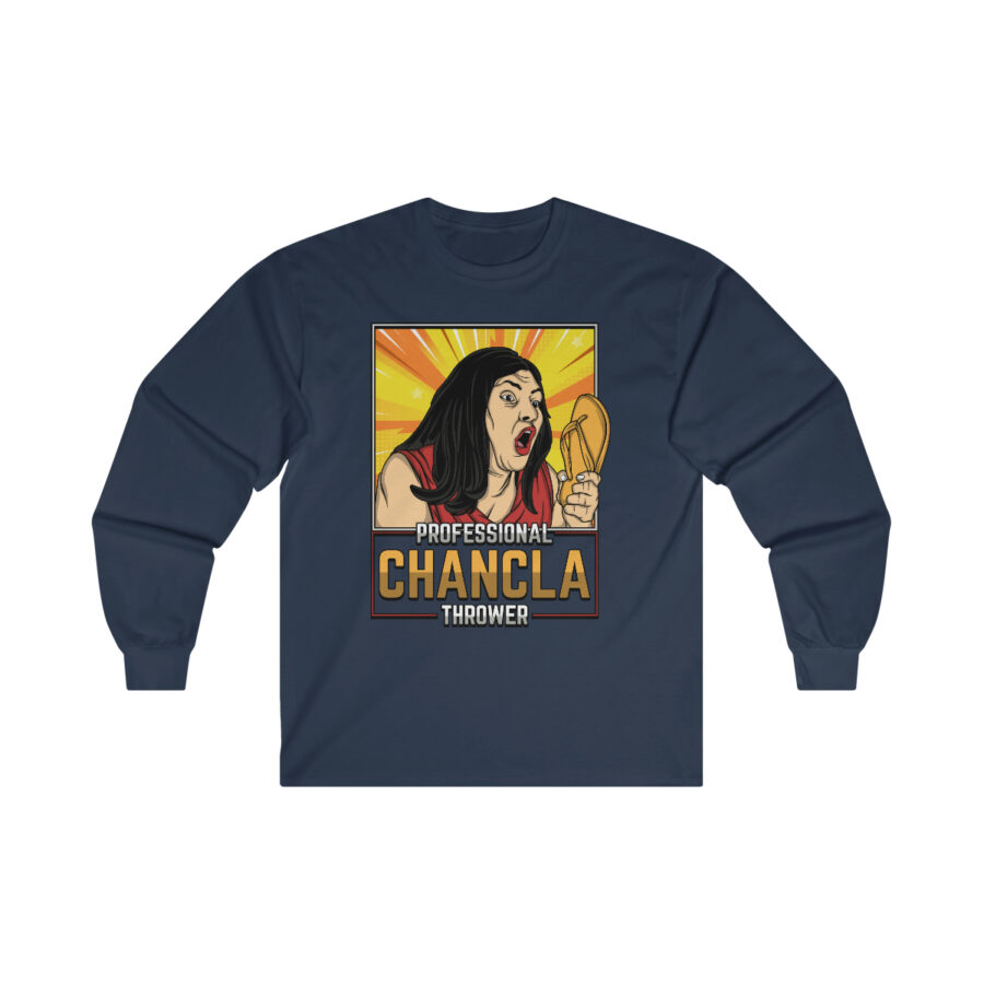 Professional Chancla Thrower Ultra Cotton Long Sleeve Tee - Image 13