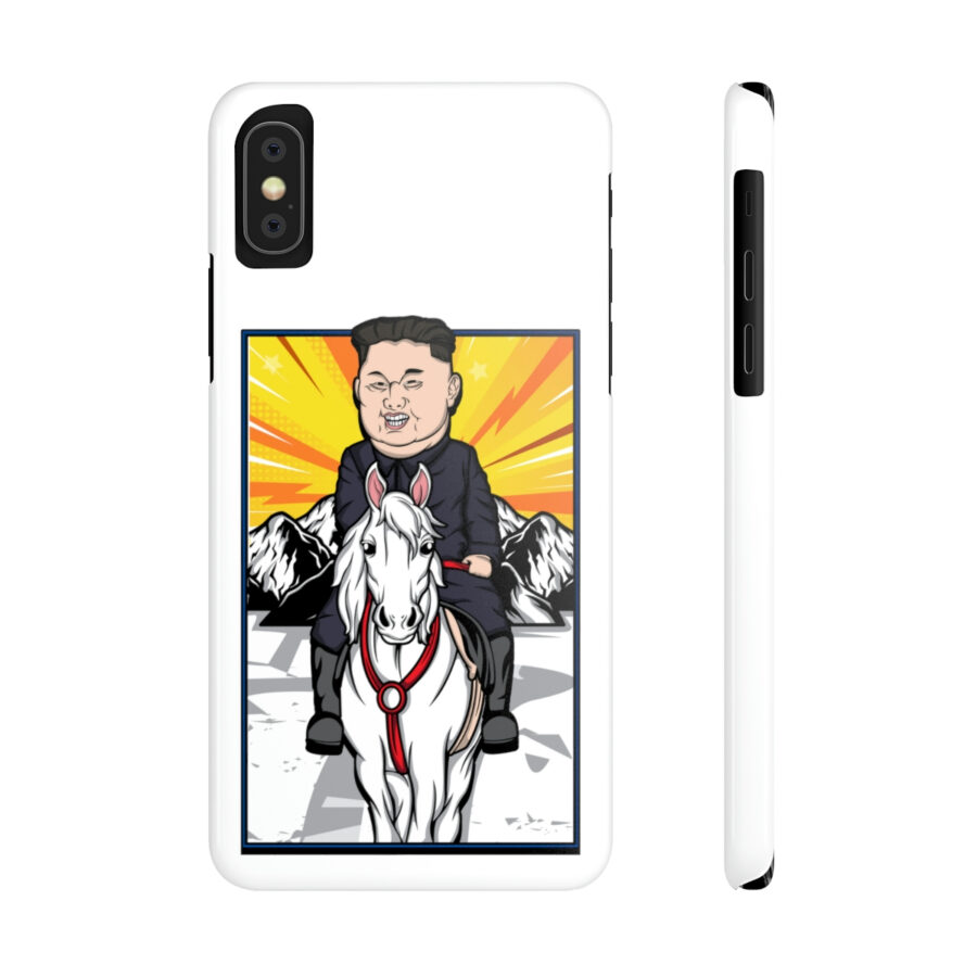 Kim Jung Un Riding White Horse Slim Phone Case (Case-Mate)