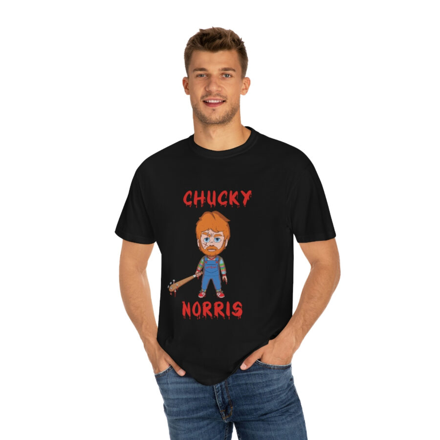 Chucky-Inspired Chuck Norris Shirt - Premium Ring-Spun Cotton - Image 17