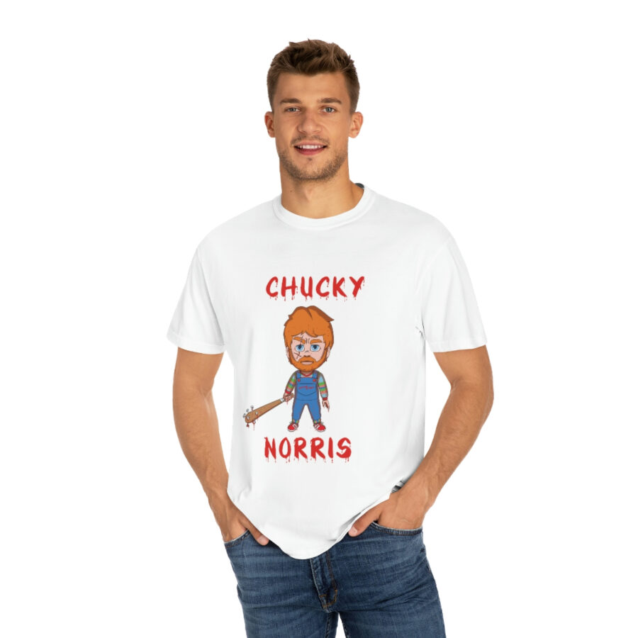 Chucky-Inspired Chuck Norris Shirt - Premium Ring-Spun Cotton - Image 2