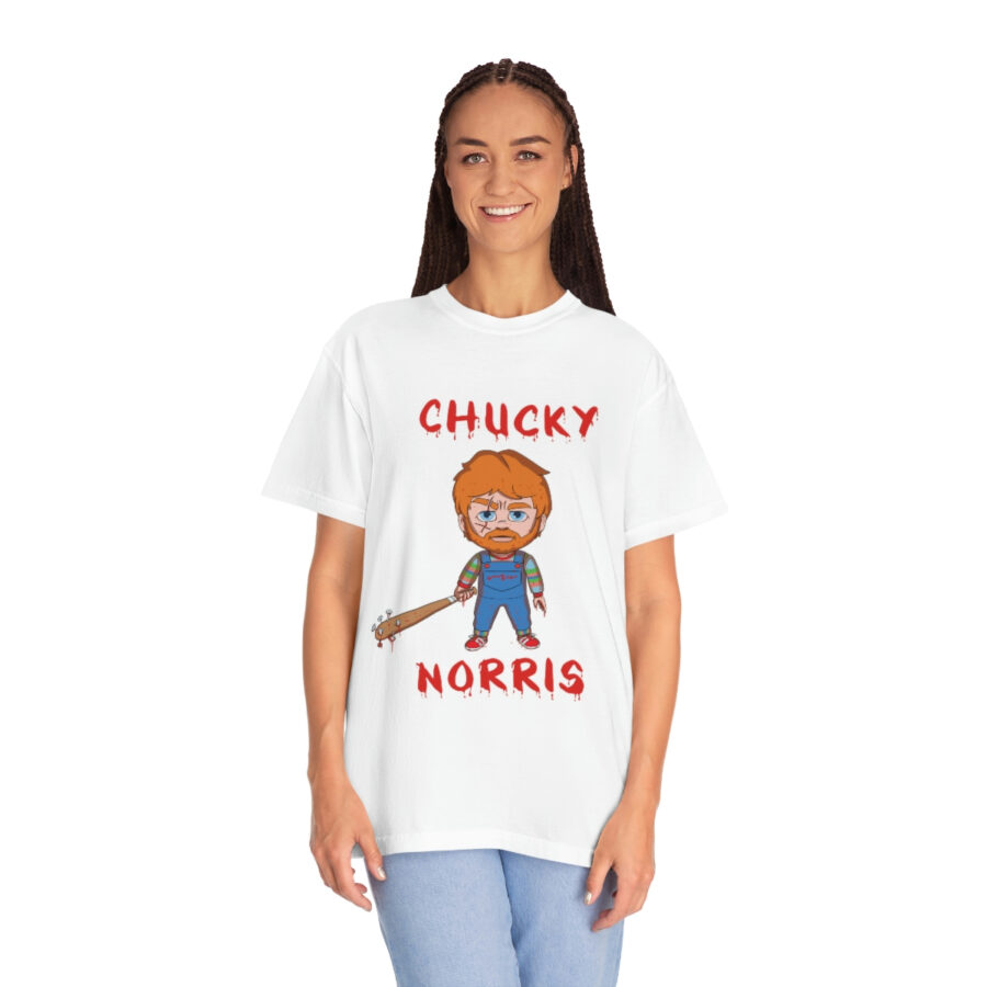 Chucky-Inspired Chuck Norris Shirt - Premium Ring-Spun Cotton - Image 3