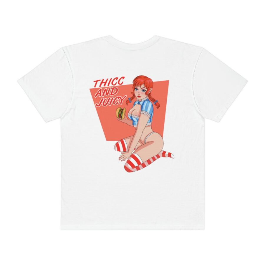 Wendy's Inspired T-Shirt - Funny and Unique Fast Food Tee - Image 2