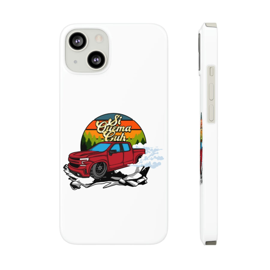 Si Quema Cuh Truck Burnout Slim Phone Cases - Image 6