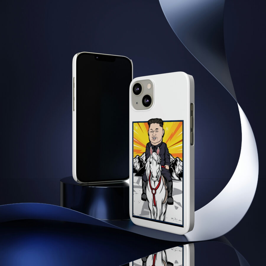 Kim Jung Un Riding White Horse Slim Phone Case (Case-Mate) - Image 7