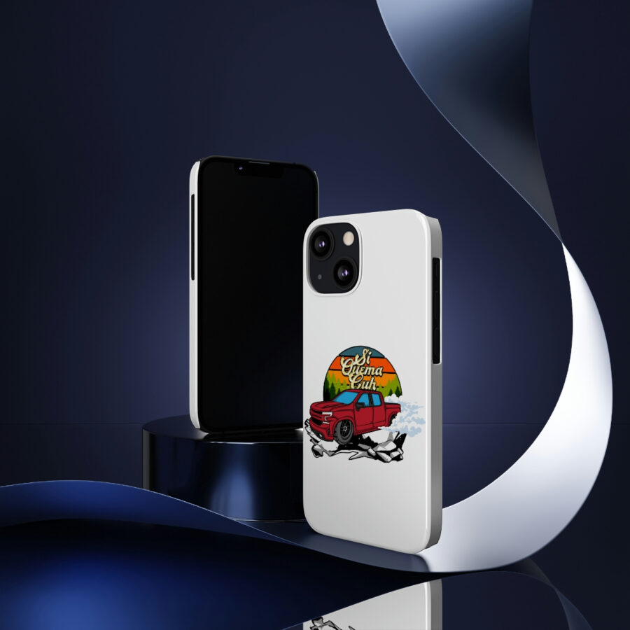 Si Quema Cuh Truck Burnout Slim Phone Cases - Image 9