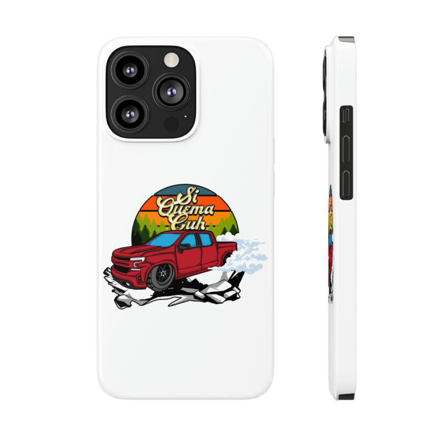 Si Quema Cuh Truck Burnout Slim Phone Cases - Image 10