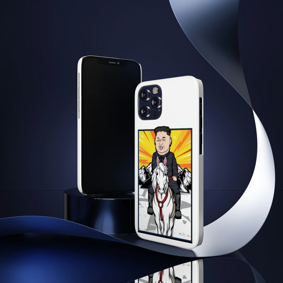Kim Jung Un Riding White Horse Slim Phone Case (Case-Mate) - Image 19