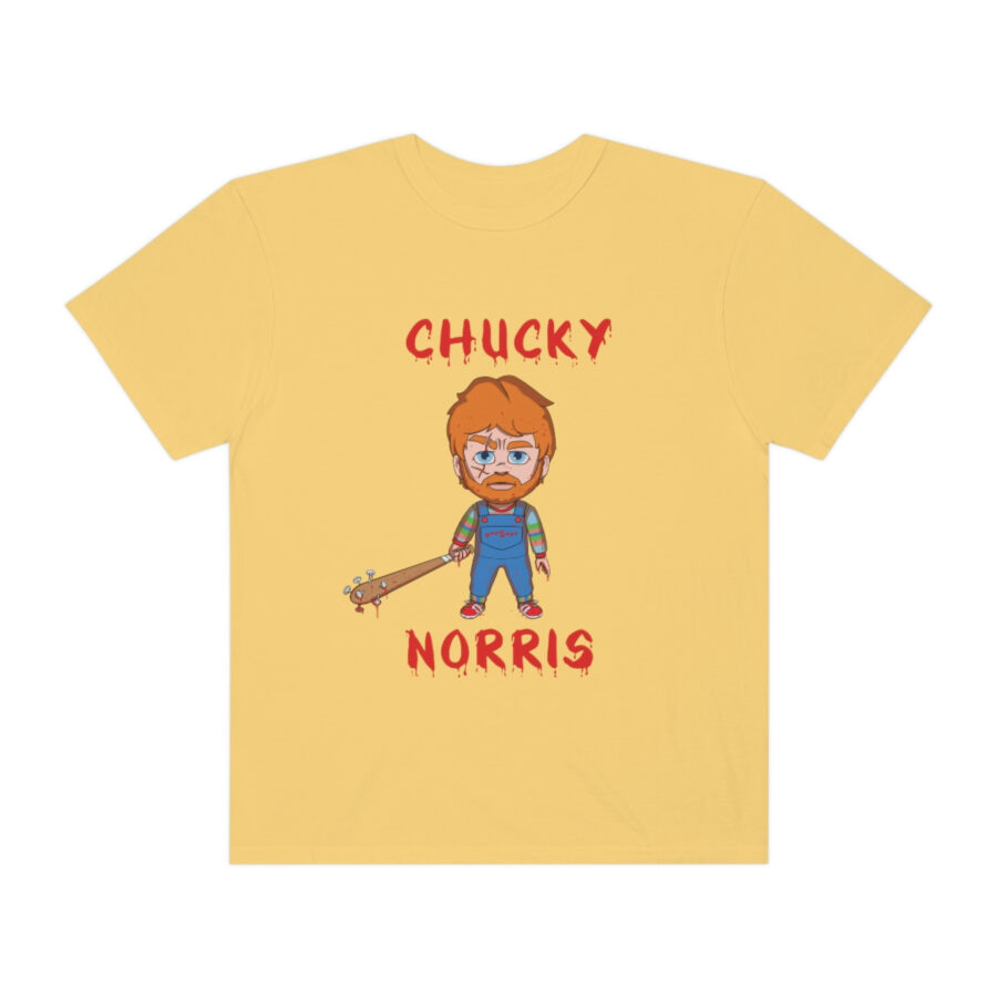 Chucky-Inspired Chuck Norris Shirt - Premium Ring-Spun Cotton - Image 7
