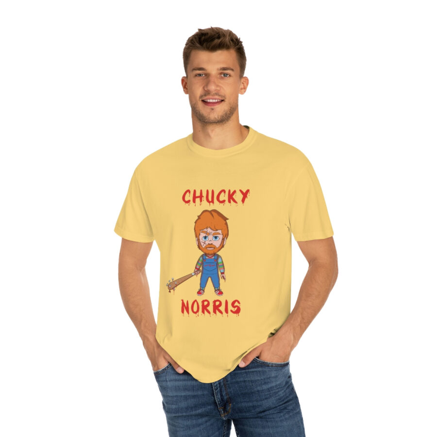 Chucky-Inspired Chuck Norris Shirt - Premium Ring-Spun Cotton - Image 8