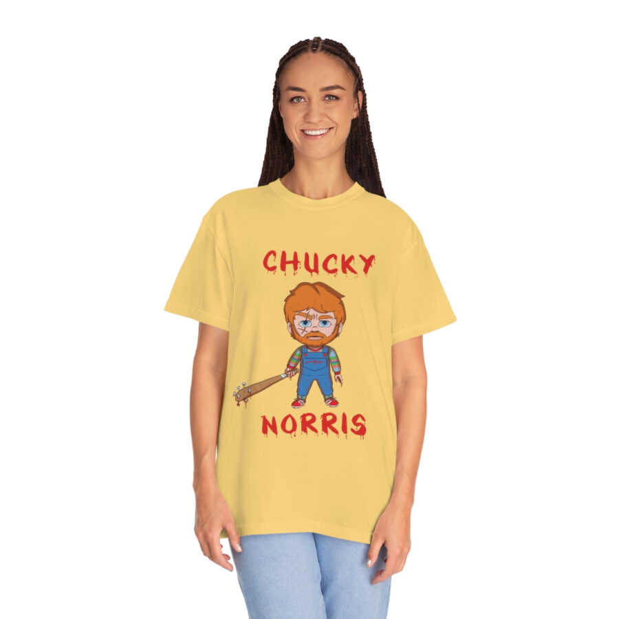 Chucky-Inspired Chuck Norris Shirt - Premium Ring-Spun Cotton - Image 9