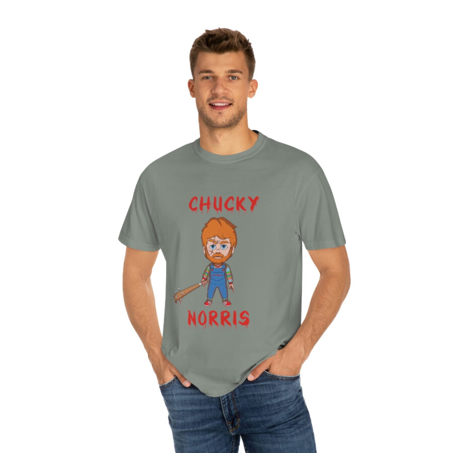 Chucky-Inspired Chuck Norris Shirt - Premium Ring-Spun Cotton - Image 11