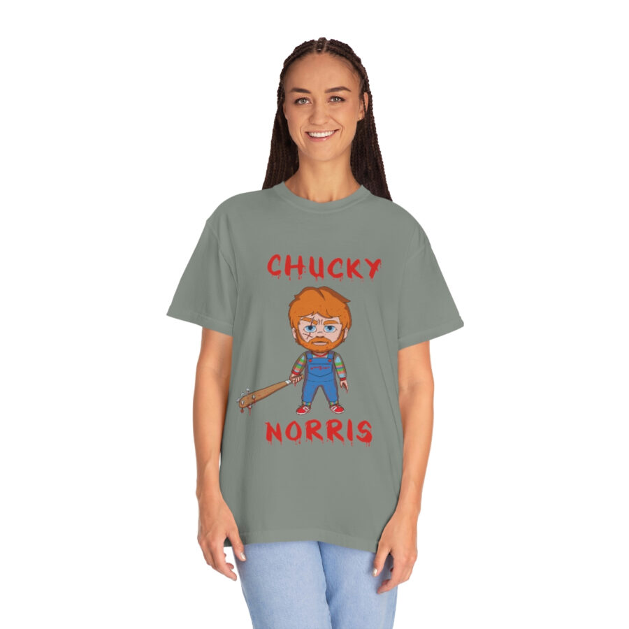 Chucky-Inspired Chuck Norris Shirt - Premium Ring-Spun Cotton - Image 12