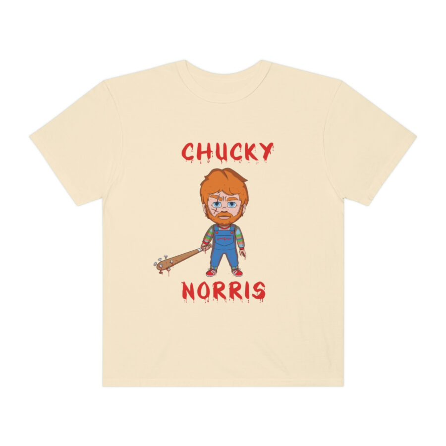 Chucky-Inspired Chuck Norris Shirt - Premium Ring-Spun Cotton - Image 4