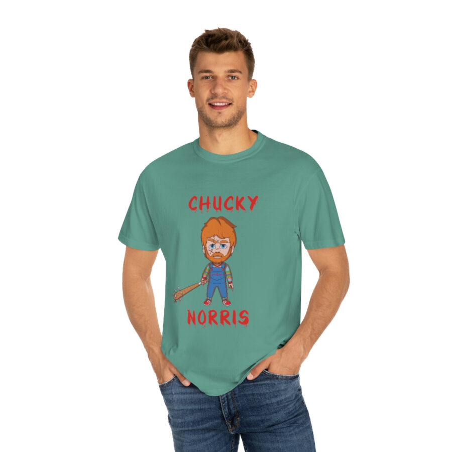 Chucky-Inspired Chuck Norris Shirt - Premium Ring-Spun Cotton - Image 14