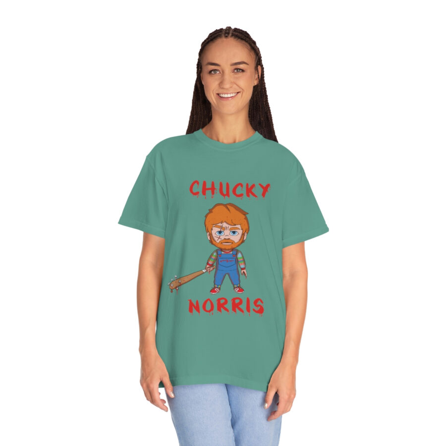 Chucky-Inspired Chuck Norris Shirt - Premium Ring-Spun Cotton - Image 15