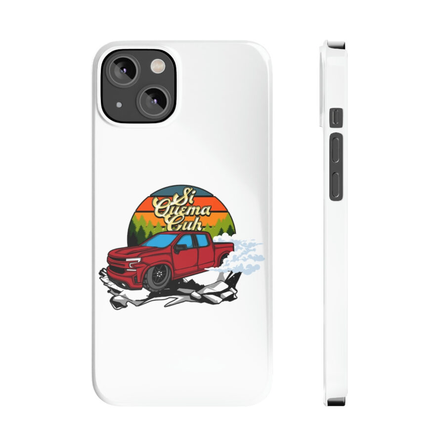 Si Quema Cuh Truck Burnout Slim Phone Cases - Image 2