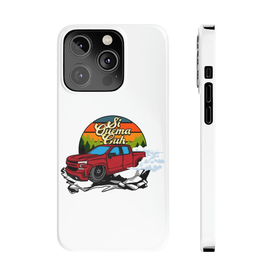 Si Quema Cuh Truck Burnout Slim Phone Cases - Image 4